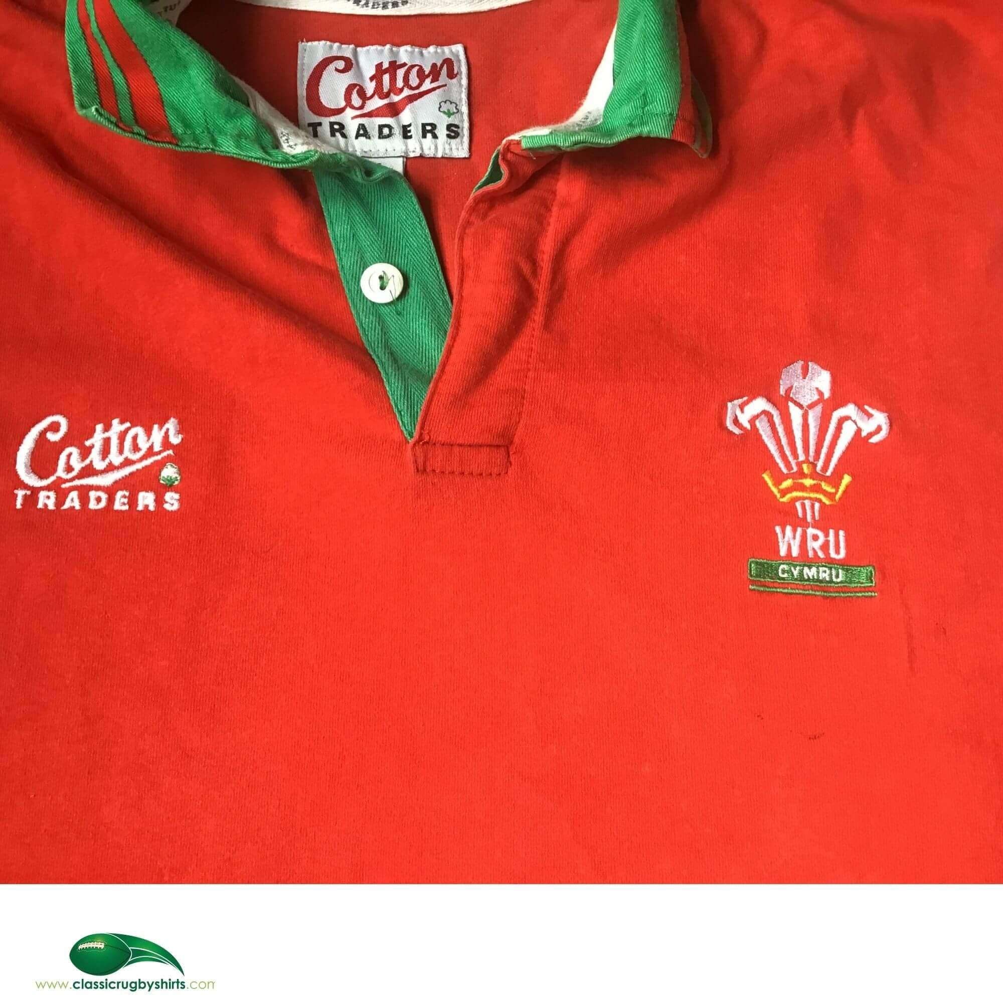World Rugby Shirts | 1993 Wales Vintage Old Retro Jerseys