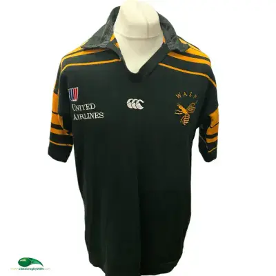 1993 1996 Wasps Rugby Union Shirt Large