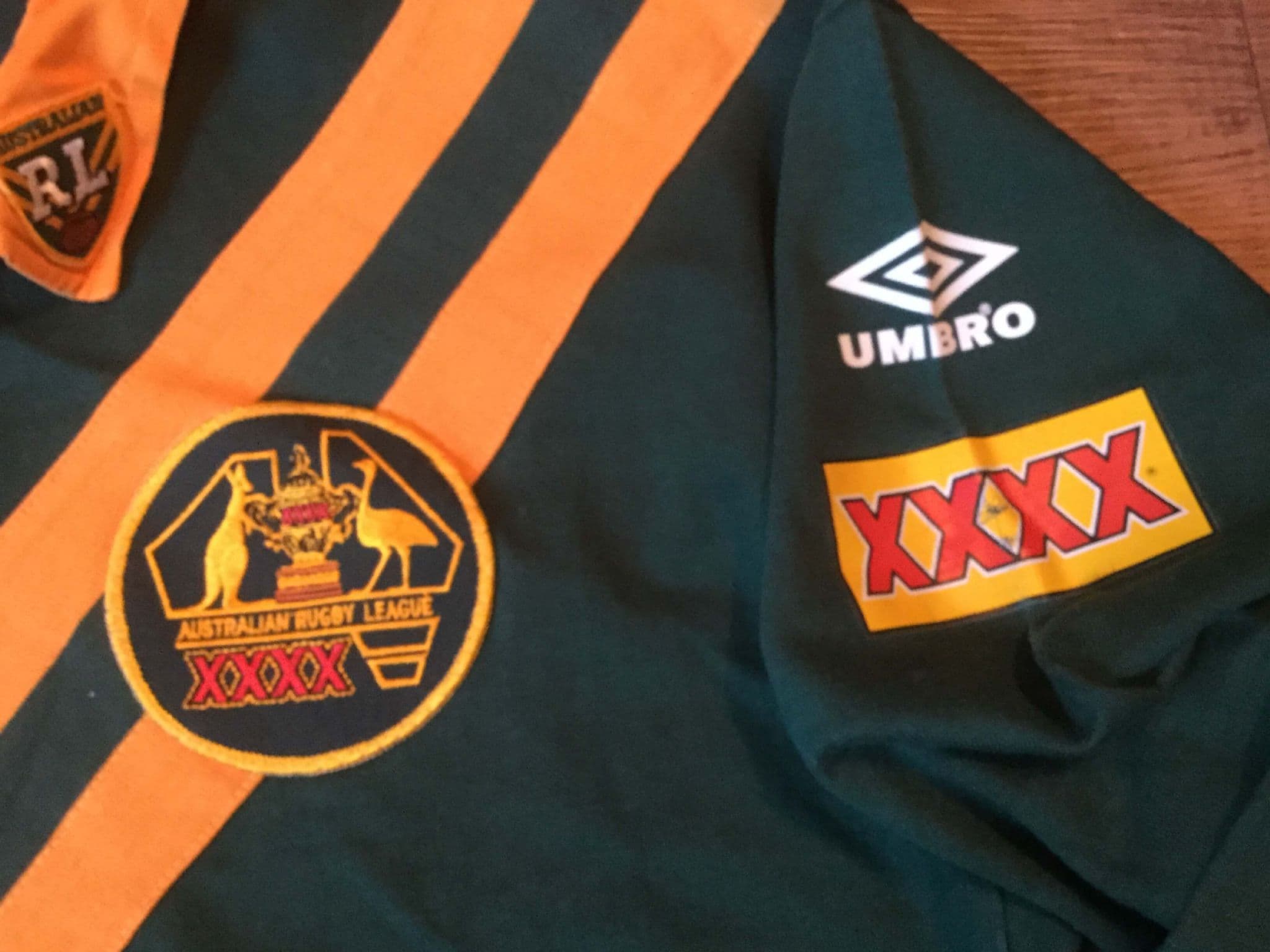 Classic Rugby Shirts | 1993 Australia Kangaroos Vintage Old League