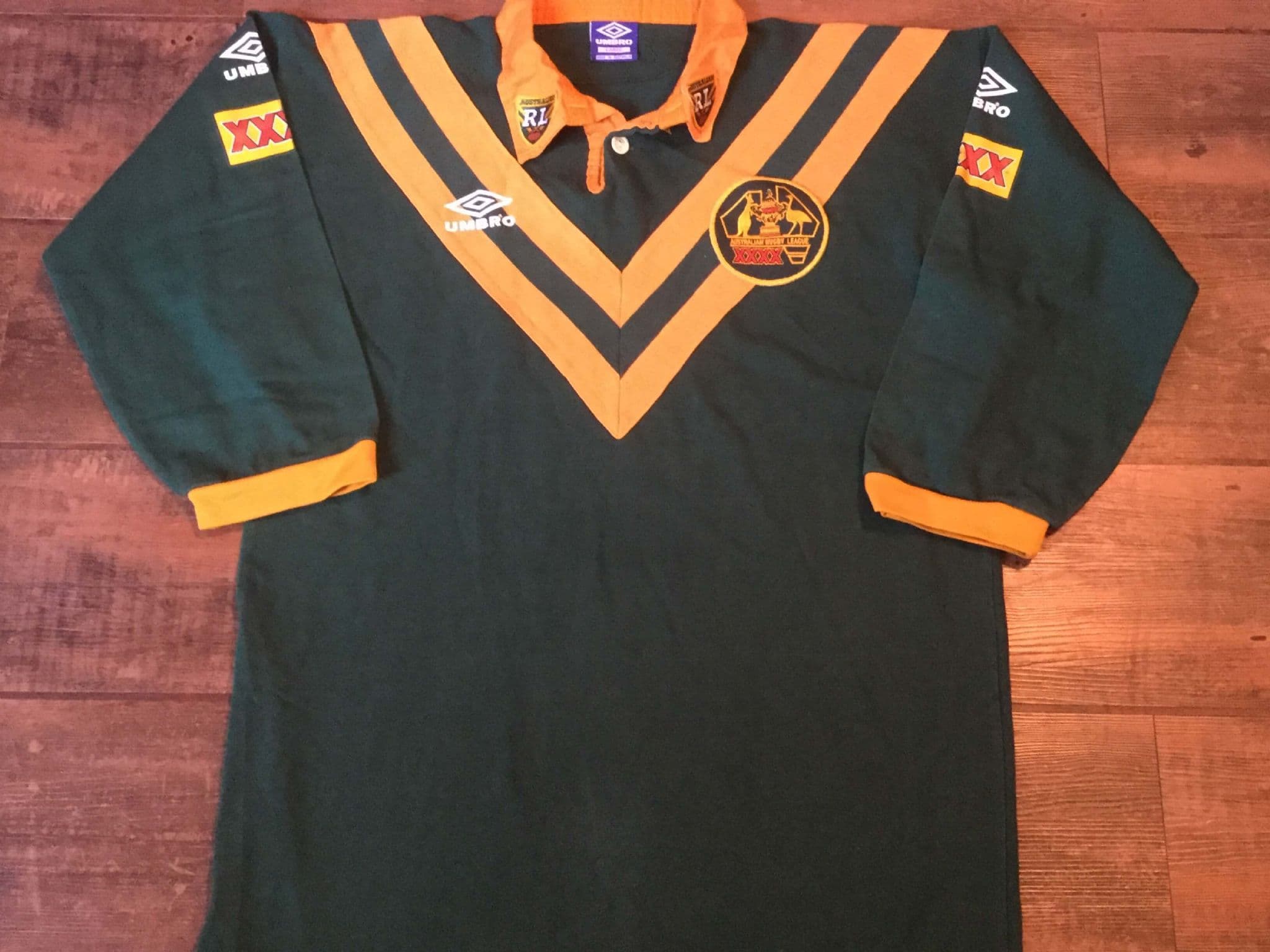 Classic Rugby Shirts | 1993 Australia Kangaroos Vintage Old League