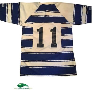 1994 1995 Bridgend No 11 Match Worn Rugby Union Shirt Large