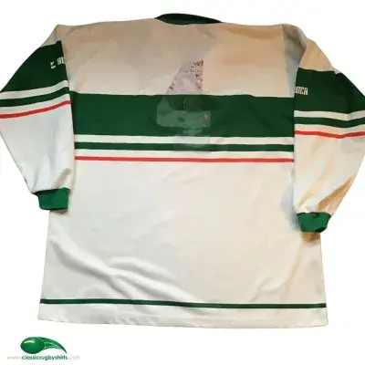 1994 1995 London Irish No 4 Match Worn Rugby Union Shirt 3XL
