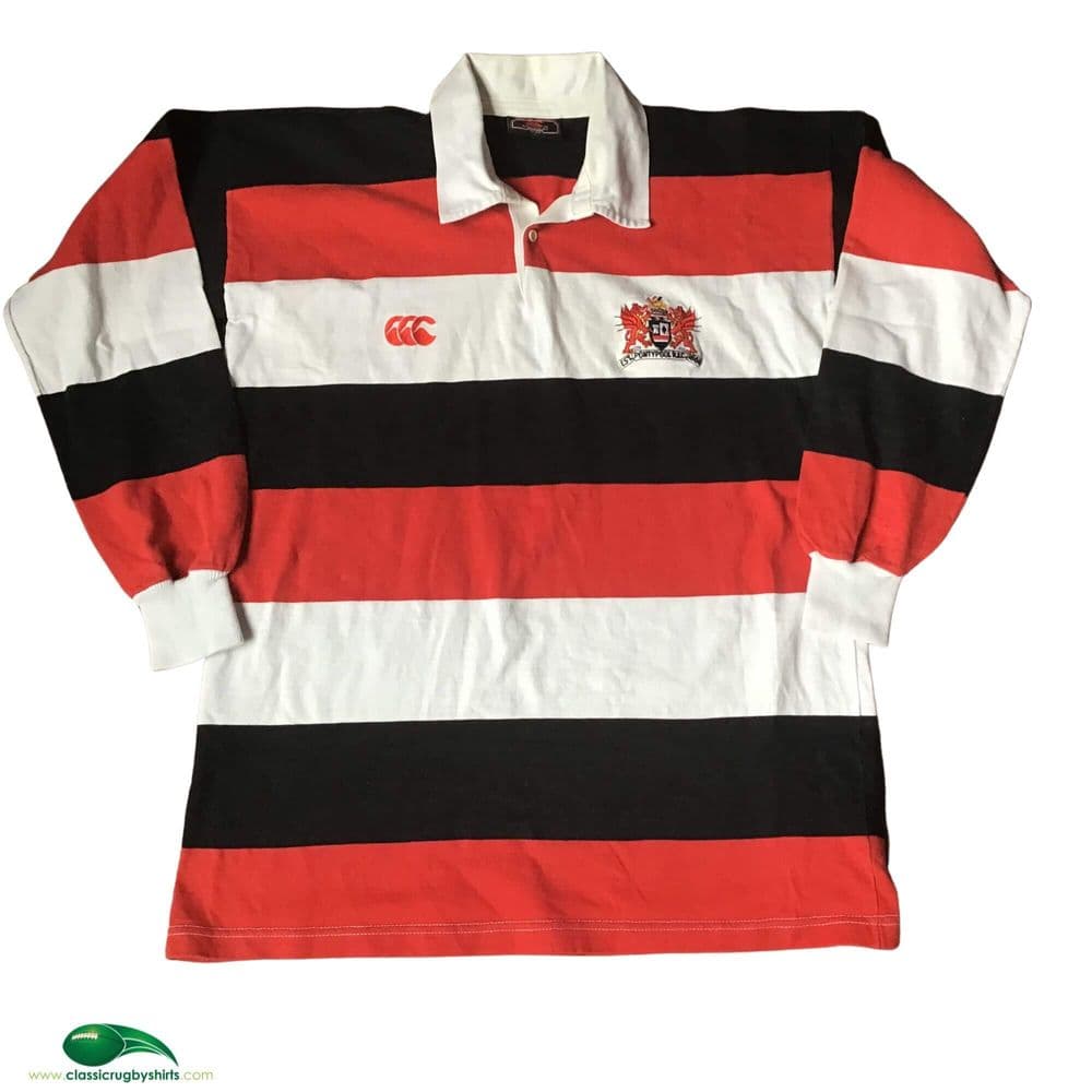 Retro Rugby Training Tops Classic Rugby Shirts | 1994 Pontypool Old Vintage Jerseys