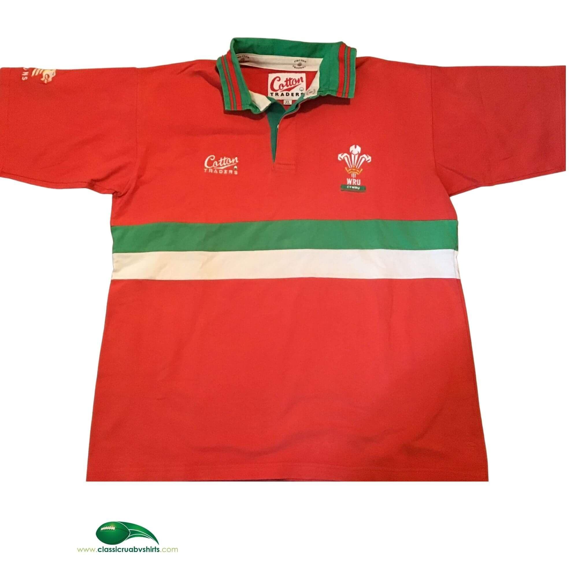 Classic Rugby Shirts | 1994 Wales Vintage Old Training Jerseys