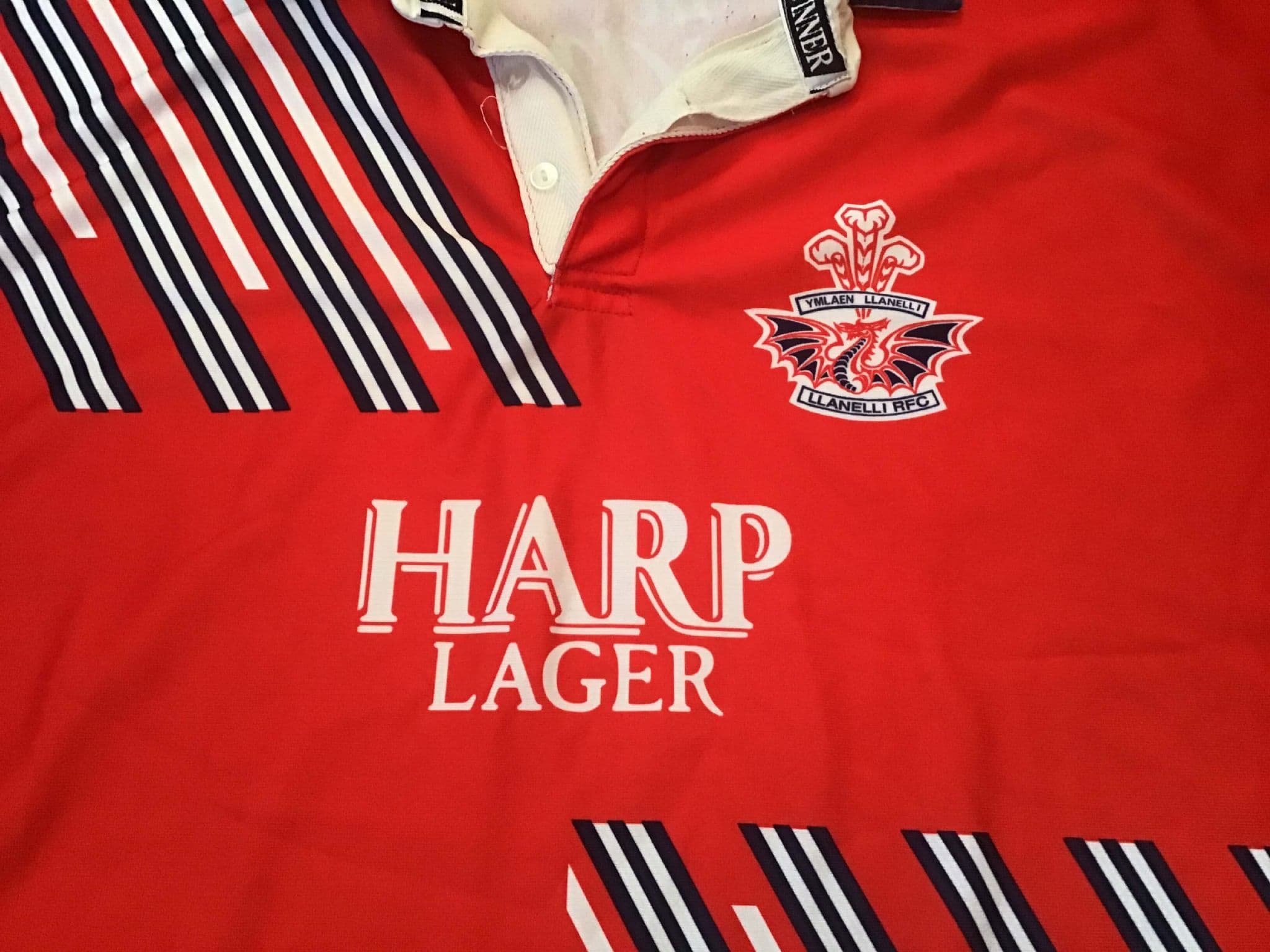 Veste De Survêtement Vintage De Rugby LLANELLI SCARLETS RFC Années 1990 - Taille XXL - Occasion Très Bon état
