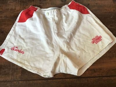 1994 1996 Llanelli Scarlets Rugby Union Shorts 36