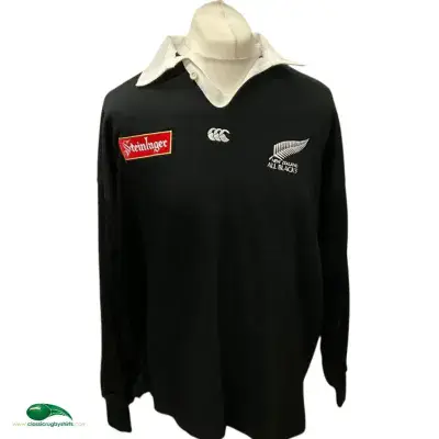 1994 1996 New Zealand L/s Rugby Union Shirt XL 2XL