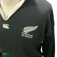 All Blacks 1994/96 Classic Rugby Shirt | Old Official Canterbury Vintage Jersey