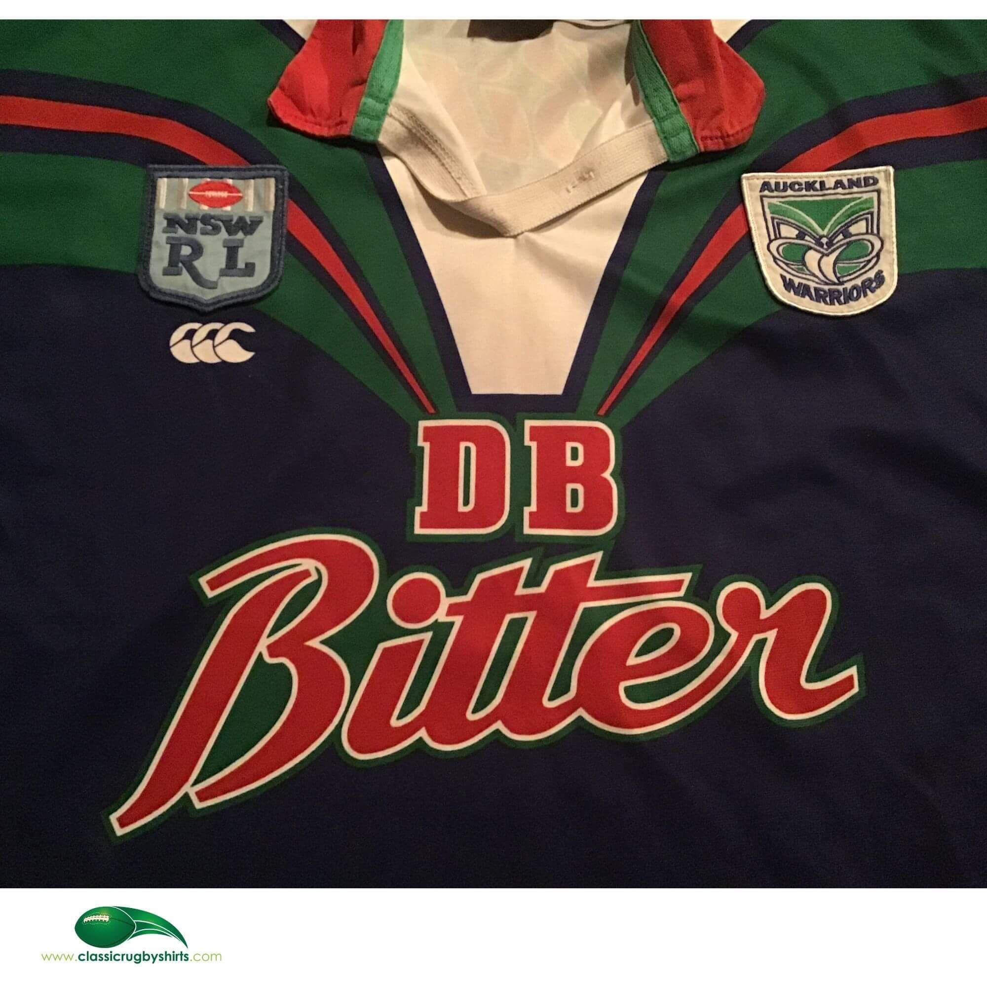 World Rugby Shirts 1994 Auckland Warriors Vintage Old Retro Jerseys