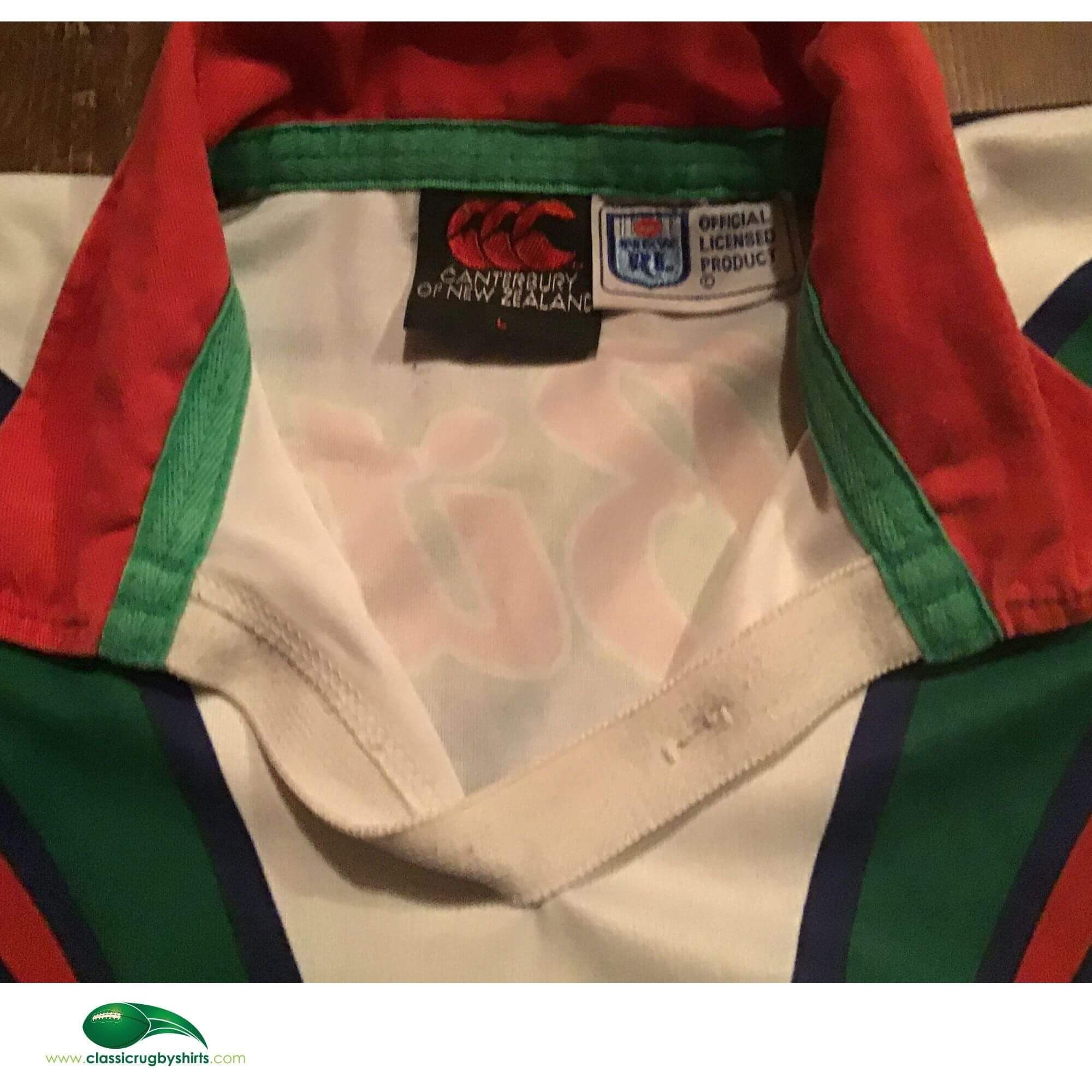 World Rugby Shirts | 1994 Auckland Warriors Vintage Old Retro Jerseys
