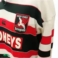 1994 Gold Coast Seagulls Rugby Shirt | Old Official Canterbury Jersey - Vintage Classic Rugby Shirts