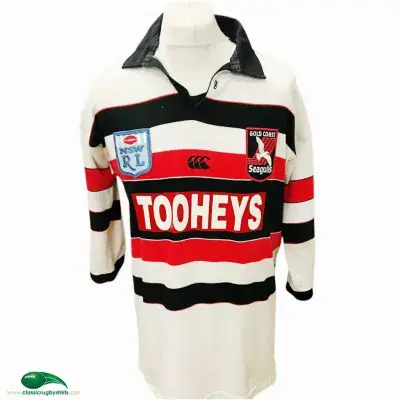 1994 Gold Coast Seagulls Rugby League Shirt Large
