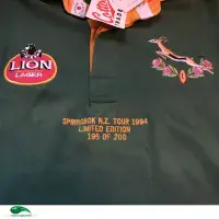 Classic Rugby Shirts | 1994 Springboks NZ Tour Old Vintage Jerseys