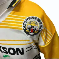 1995/96 Castleford Rugby Shirt | Old Official Asics Jersey