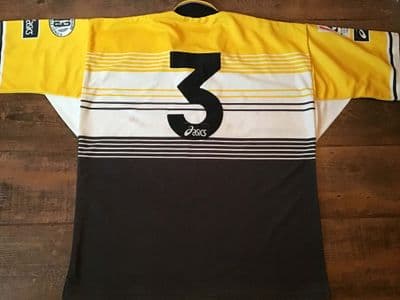 1995 1996 Castleford No 3 Match Worn Rugby League Shirt 2XL