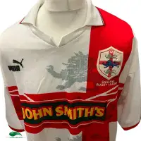 1995 England Rugby League Shirt | Old Official Puma Jersey