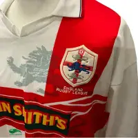 1995 England Rugby League Shirt | Old Official Puma Jersey