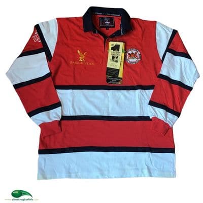 1995 1996 Gloucester BNWT L/s Rugby Union Shirt Medium XL