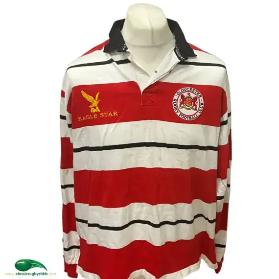 Gloucester Rugby 1995/96 - Cotton Oxford - Adults Large