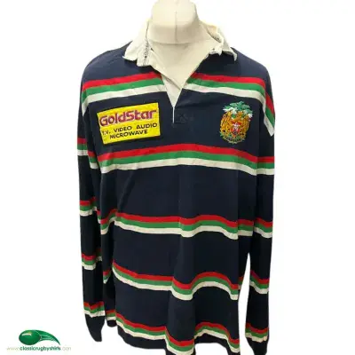 1995 1996 Leicester Tigers Rugby Away Shirt 2XL