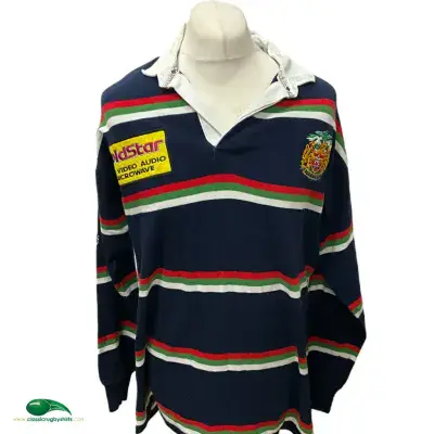 1995 1996 Leicester Tigers Rugby Union Away Shirt XL