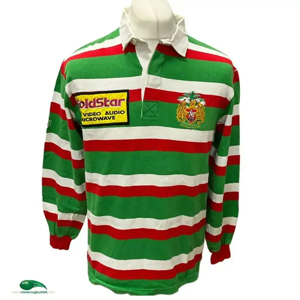 1995 Leicester Tigers Classic Rugby Shirts Vintage Retro Old Jerseys