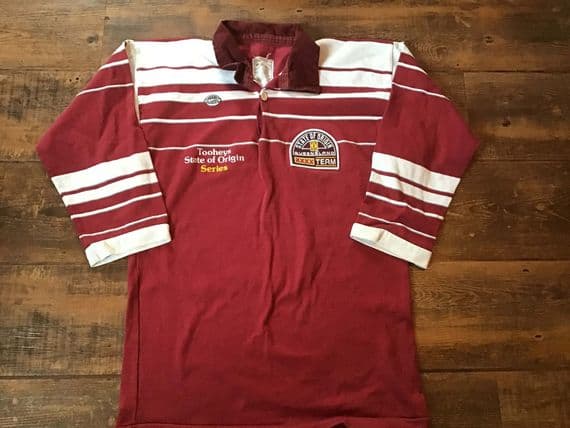 Old Rugby Shirts | 1996 Queensland Vintage Jerseys