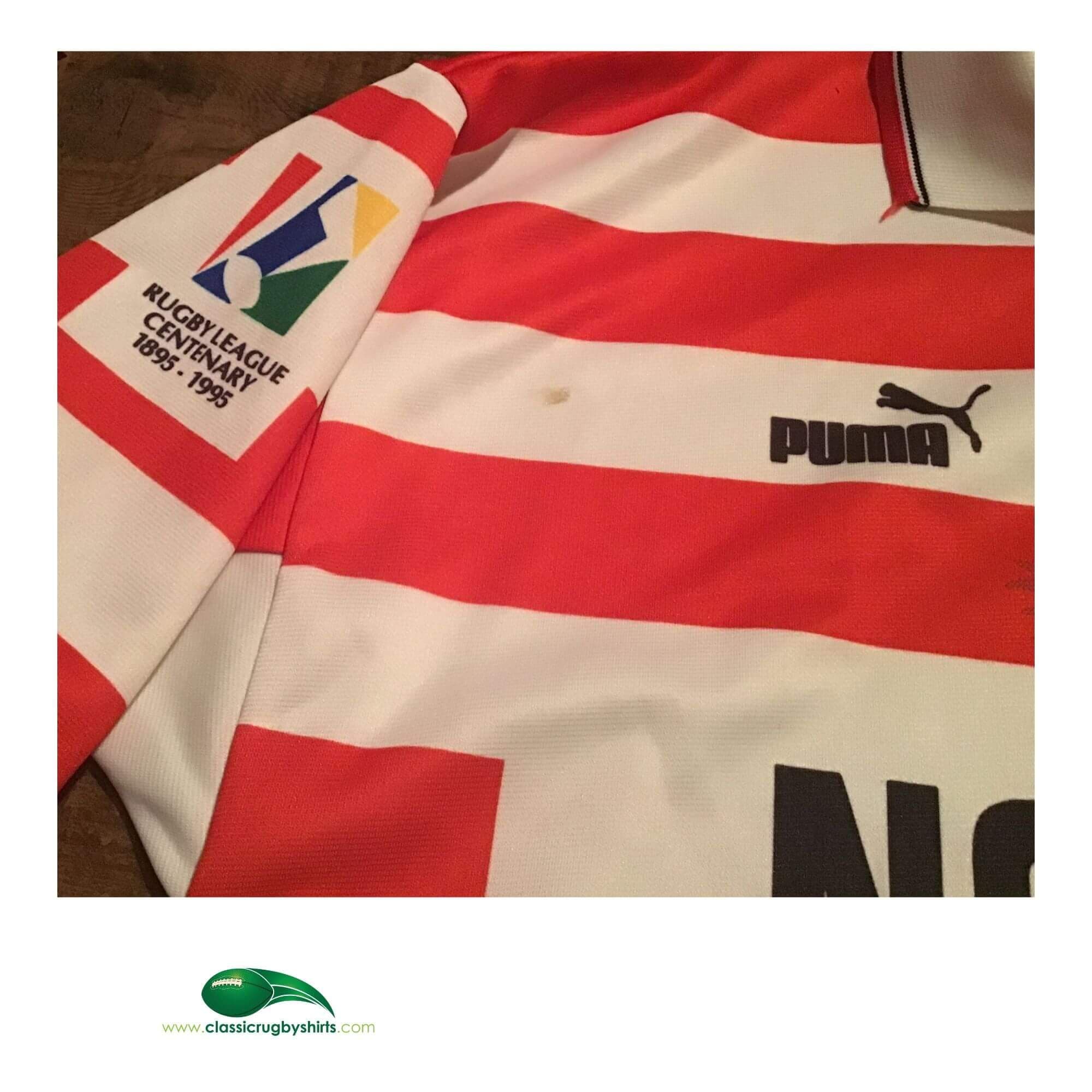 Classic World Rugby Shirts | 1995 Wigan Vintage Old Jerseys