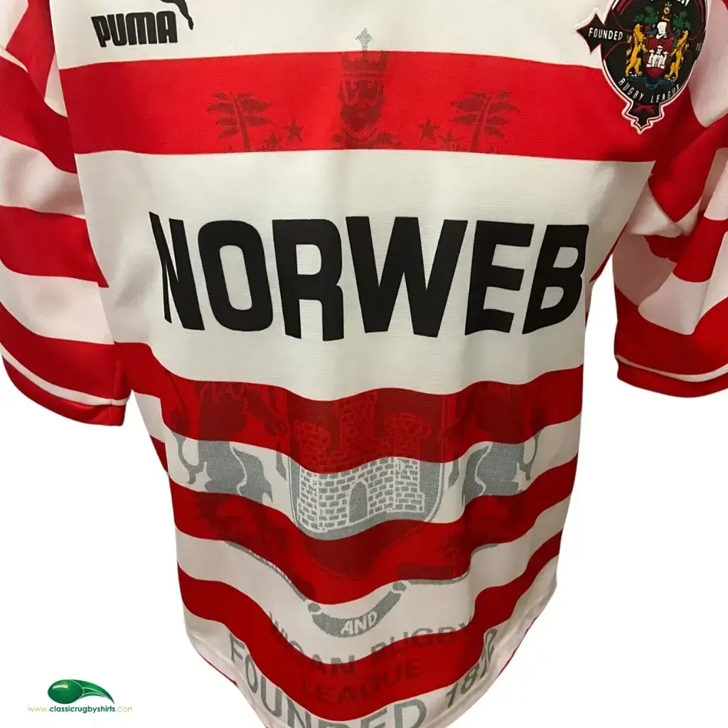 1995 Wigan Rugby Shirt - Puma - Adults Medium