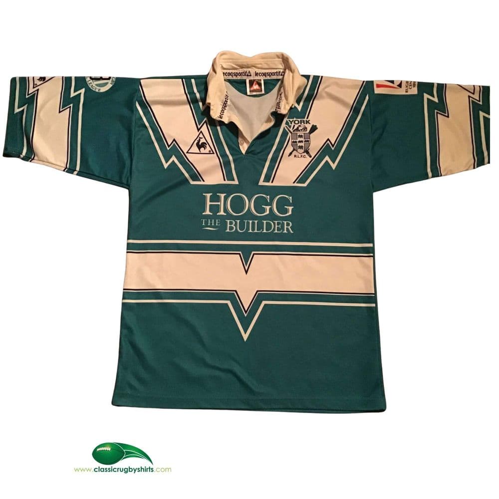 Classic World Rugby Shirts | 1998 York Wasps Vintage Old League Jerseys