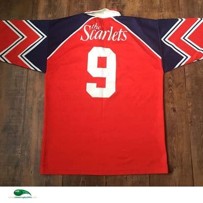 1995 1997 Llanelli Scarlets No 9 Rugby Union Shirt Large