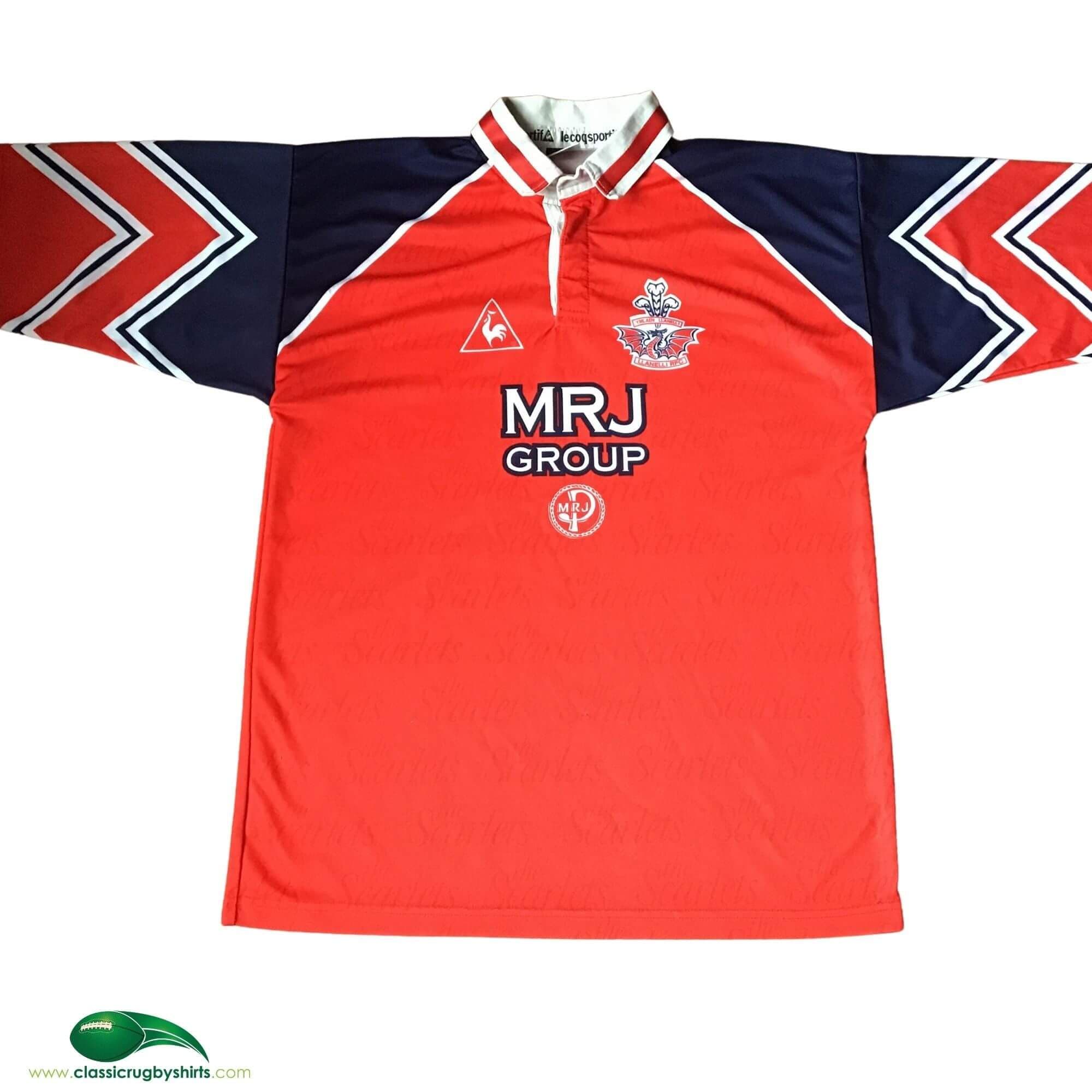 1996 Llanelli Vintage Old Jerseys - Classic Rugby Shirts