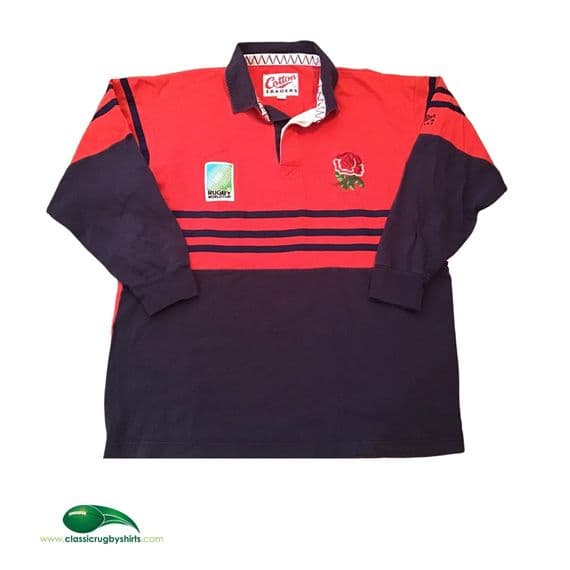 Classic Rugby Shirts | 1995 England RWC Vintage Old Retro Jerseys