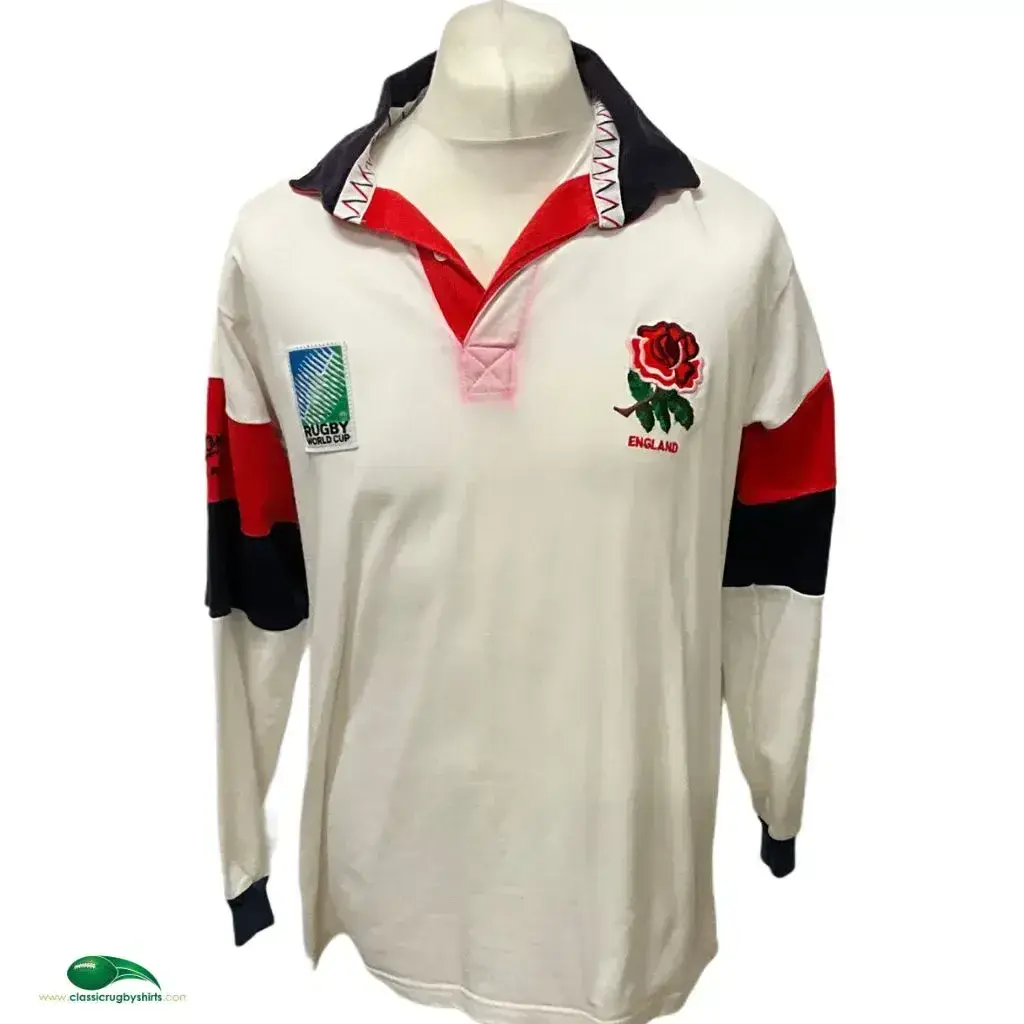 1995 England World Cup RWC Old Vintage Rugby Jerseys