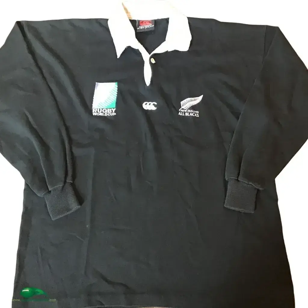 BLK ニュージーランドラグビーリーグジャージ SUPER RARE NZ All Blacks Canterbury LIMITED EDITION Rugby