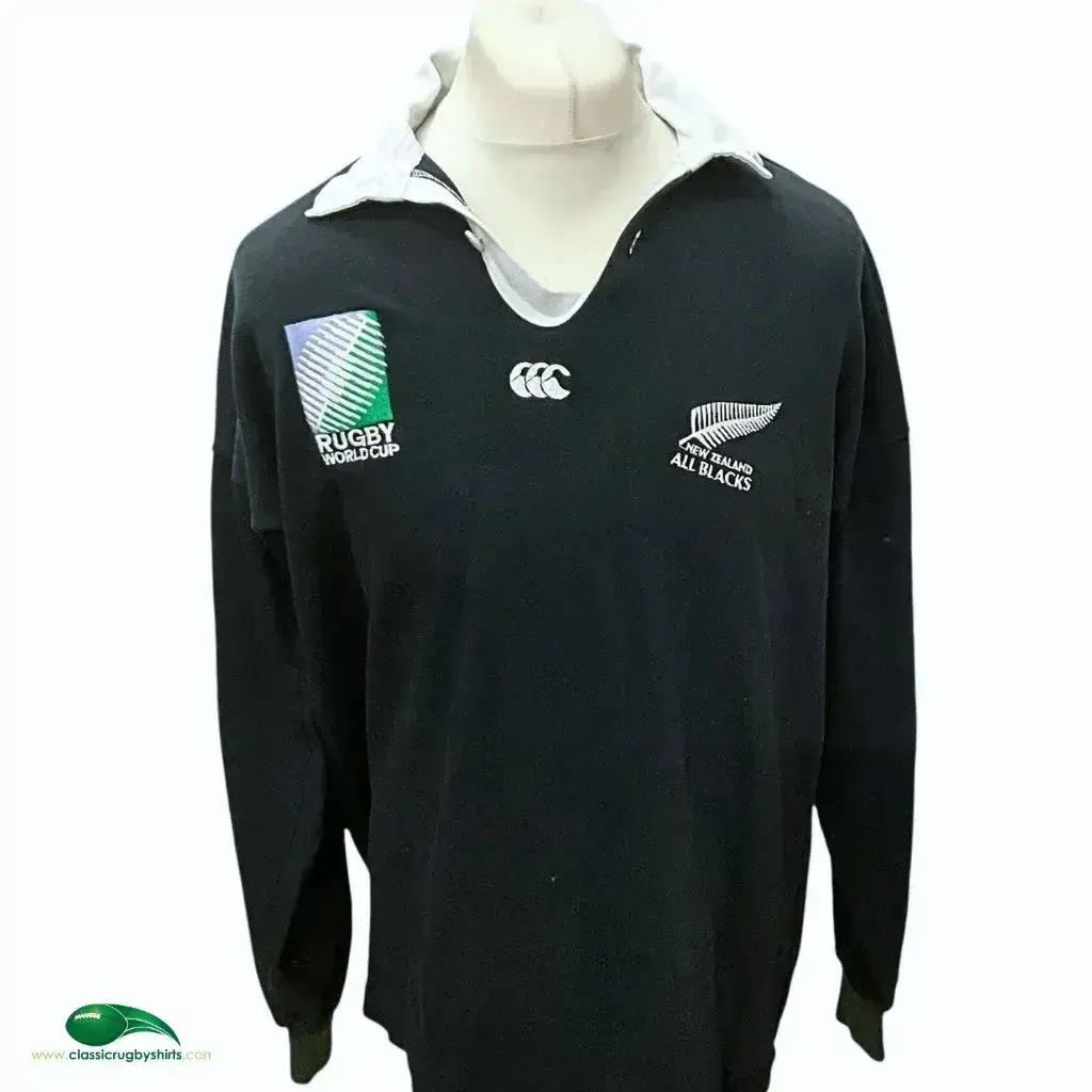 1995 All Blacks RWC Rugby Shirt | Vintage Canterbury Jersey