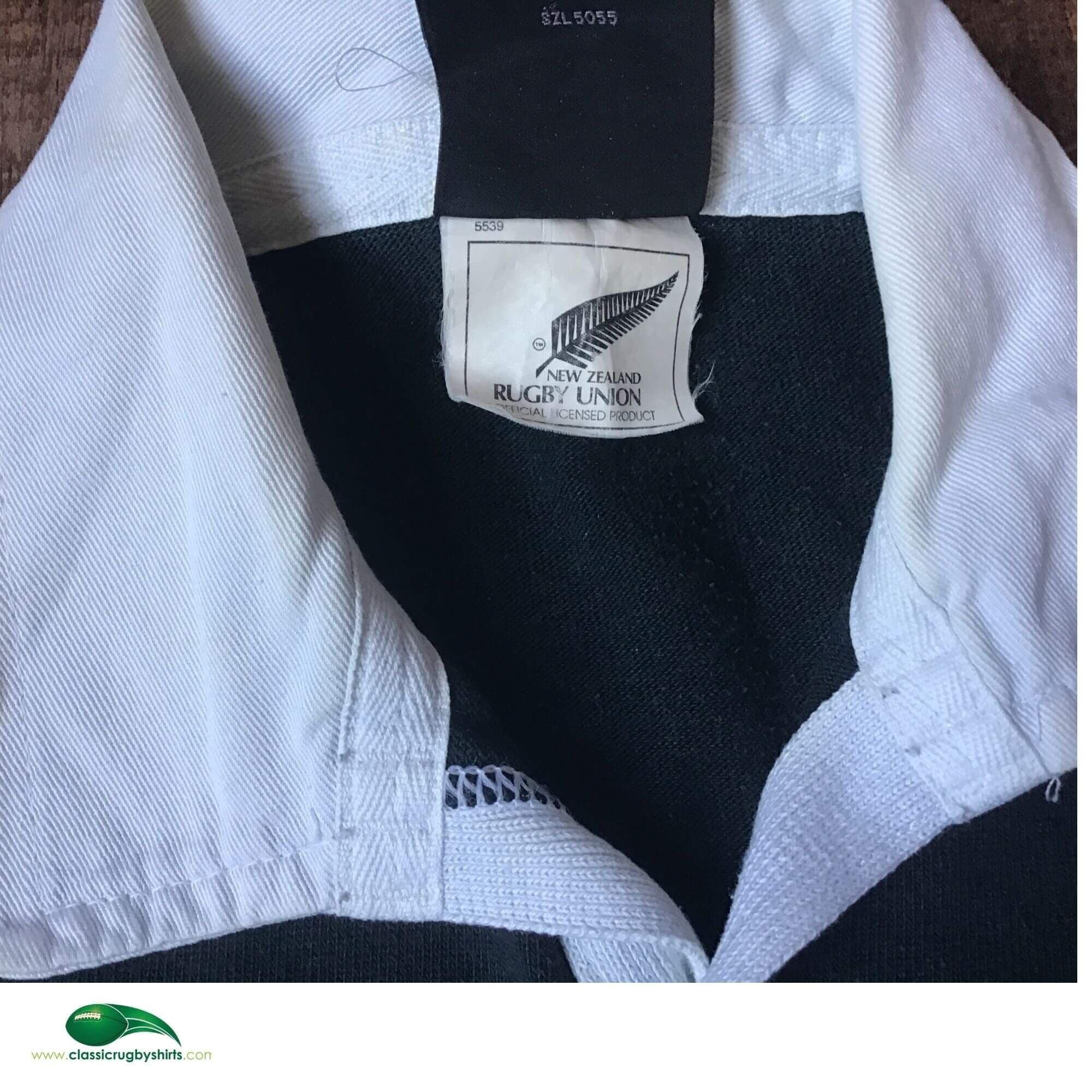 Maillot all blacks vintage coupe du monde de rugby all
