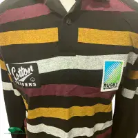 1995 Referee World Cup Rugby Shirt - Cotton Traders - Adults Medium