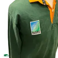 1995 Springboks RWC Rugby Shirt| Old Official Cotton Traders Jersey - Vintage Classic Rugby Shirts