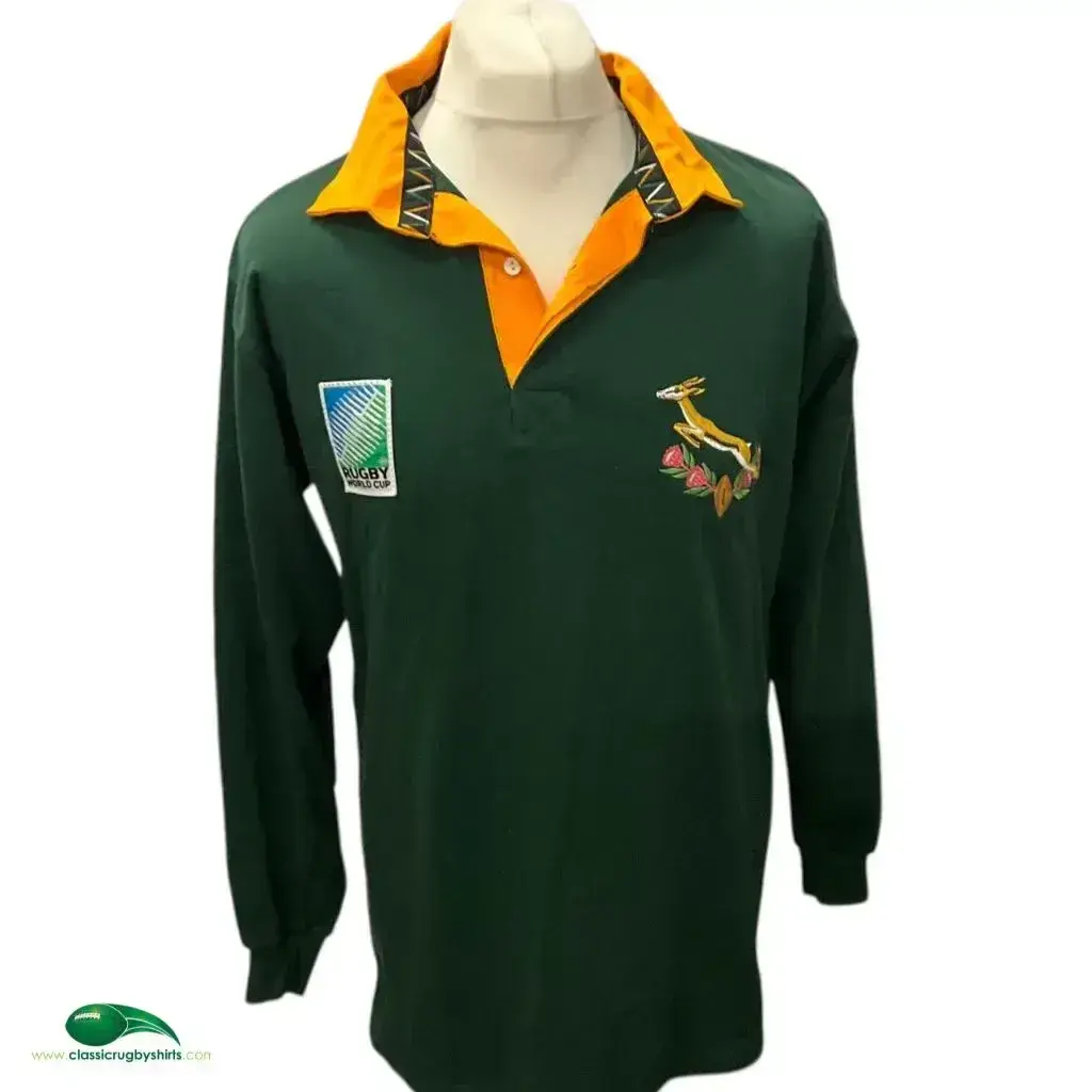 1995 South Africa RWC Rugby Shirt | Old Official Cotton Traders