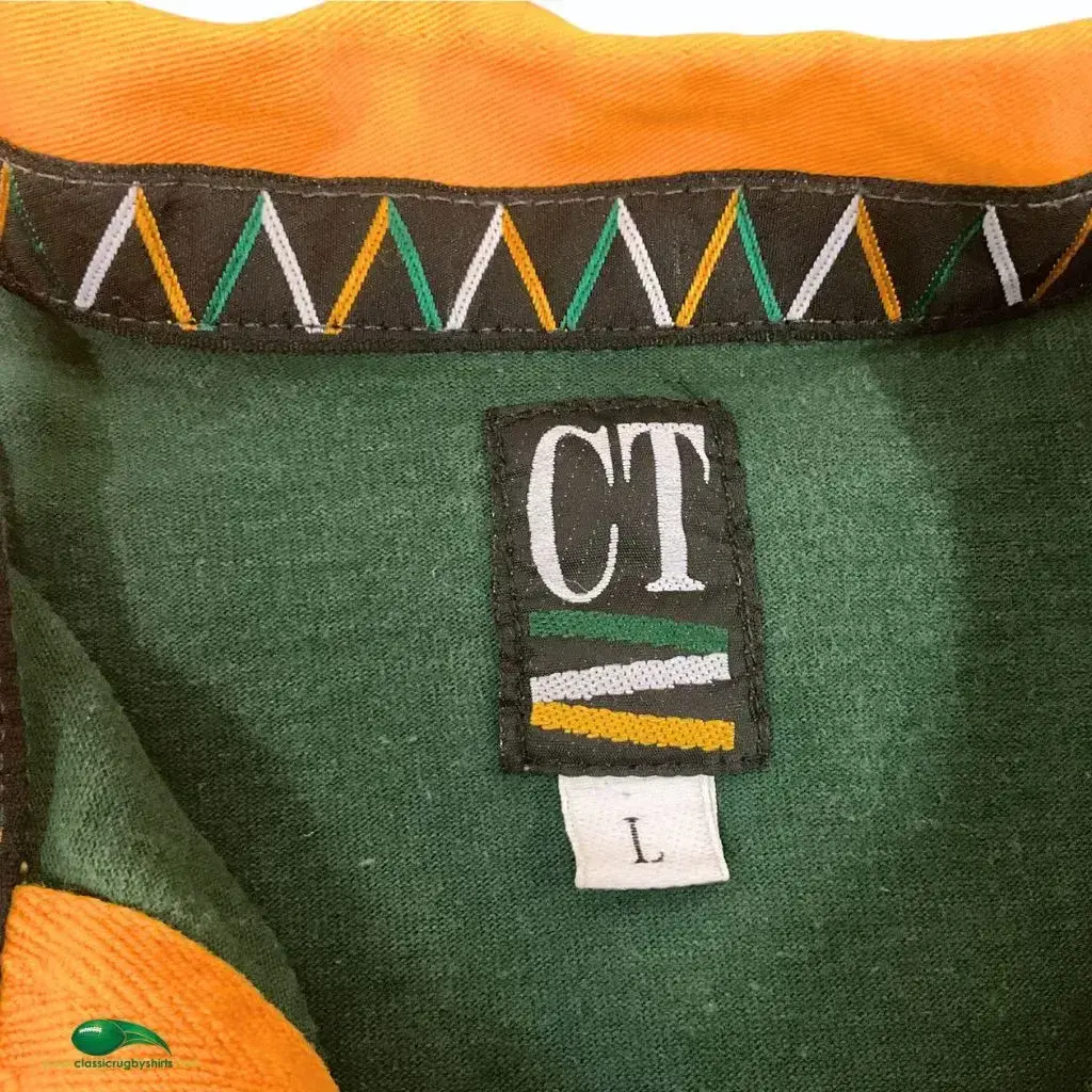 1995 Springboks RWC Rugby Shirt | Old Official Cotton Traders Jersey