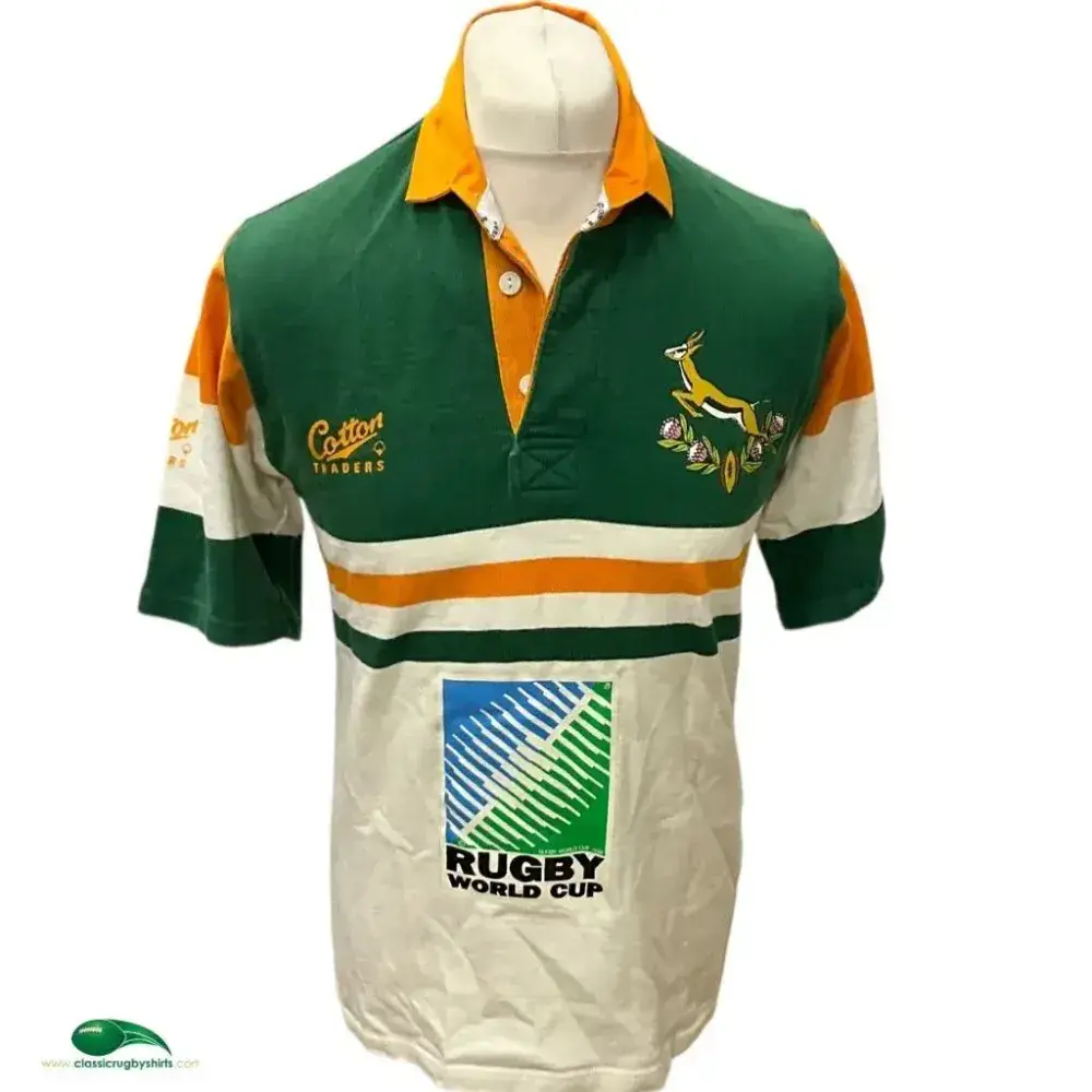 1995 South Africa Springboks Classic Rugby Shirts | Old Vintage 1995 South Africa Springboks Classic Rugby Shirts | Old Vintage