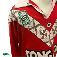 1996 Tonga Rugby League Classic Rugby Shirts | Vintage Old Jerseys