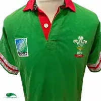 1995 Wales RWC Rugby Shirt | Old Official Cotton Traders Jersey