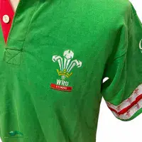 1995 Wales RWC Rugby Shirt | Old Official Cotton Traders Jersey