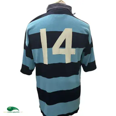1996 1997 Bedford No 14 Match Worn Rugby Shirt 2XL