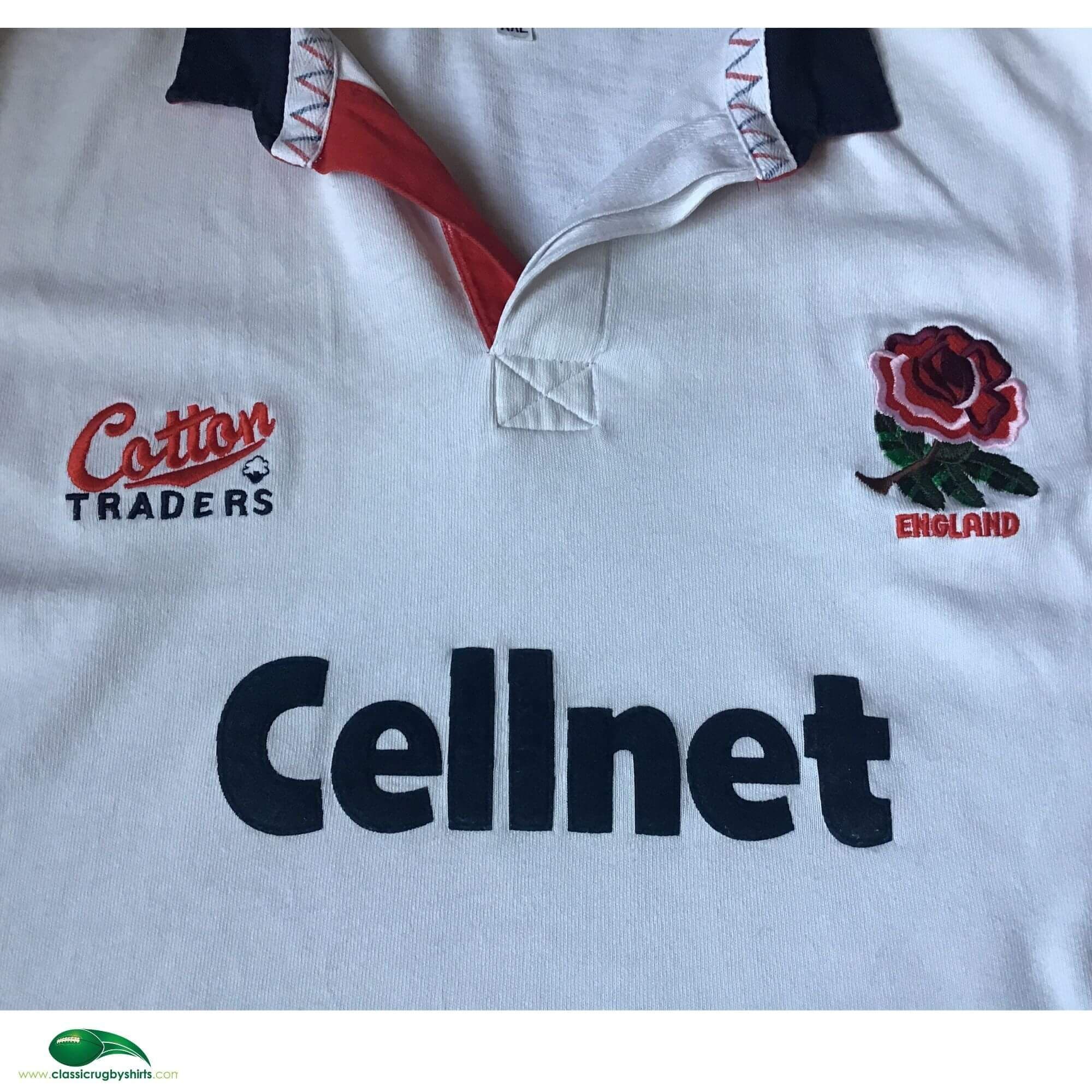 World Rugby Shirts | 1996 England Old Vintage Classic Jerseys