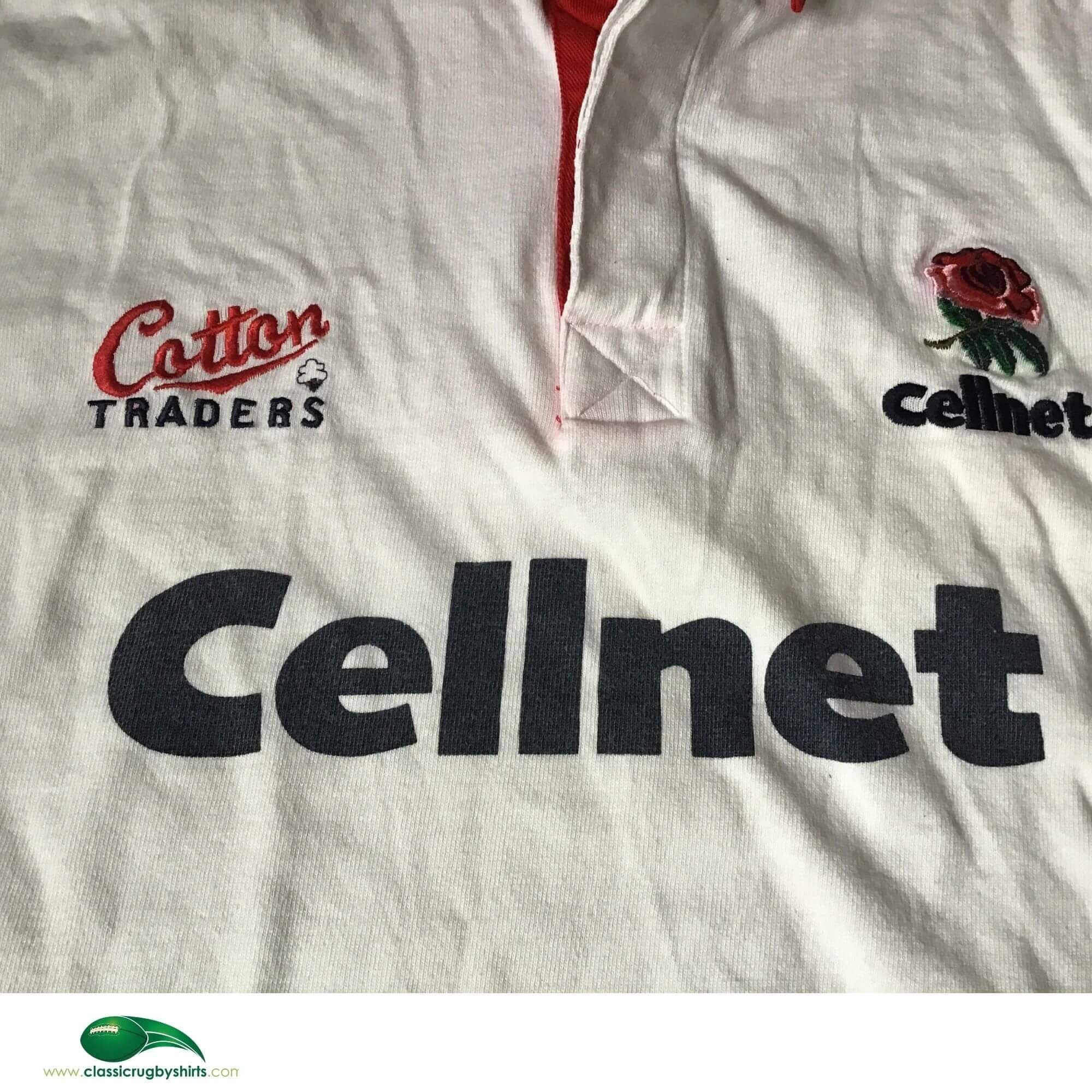 World Rugby Shirts | 1996 England Old Vintage Retro Heritage Jerseys