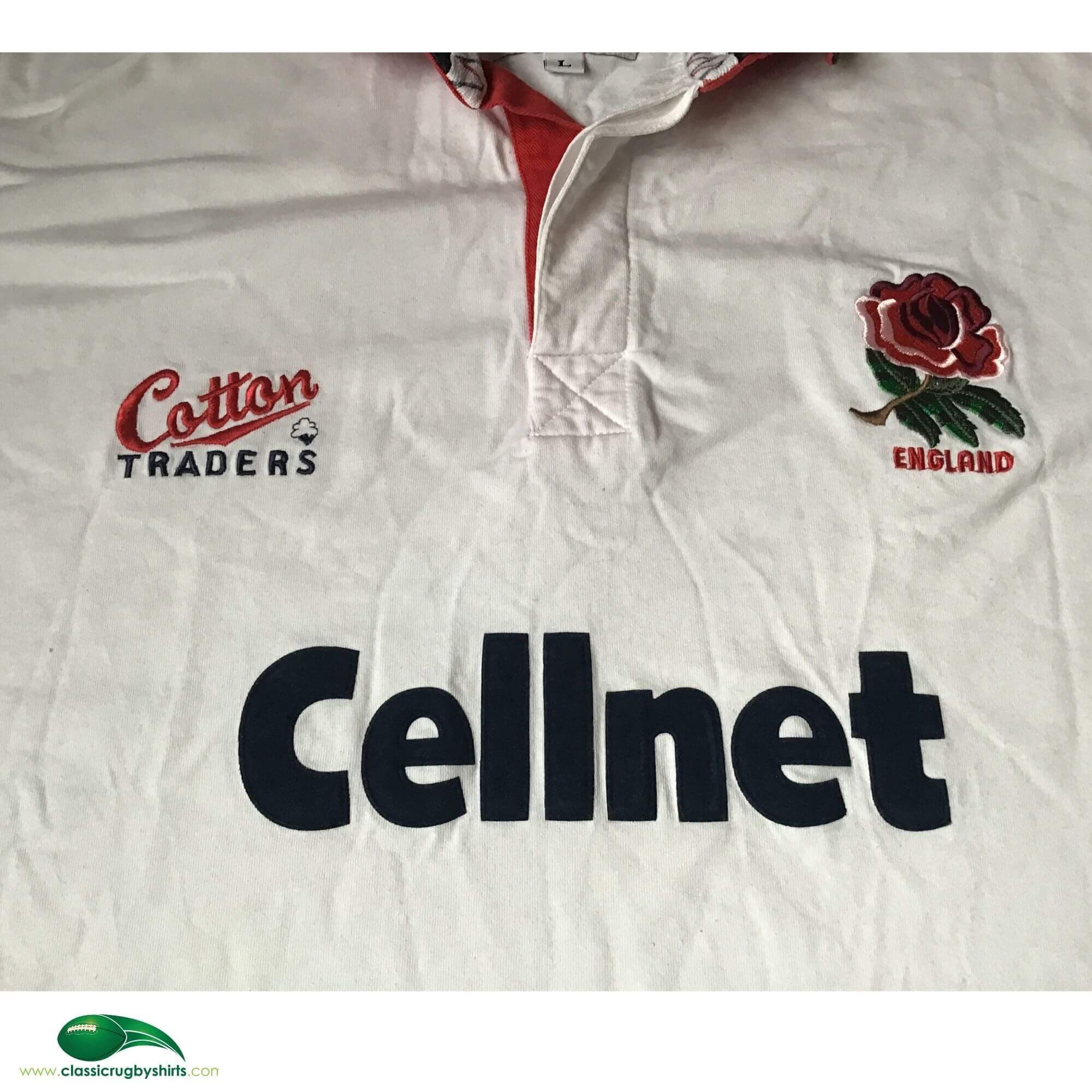 Cotton Traders VTG England 1997 ラガーシャツ World Rugby Shirts | 1996 England Old Vintage Retro Jerseys