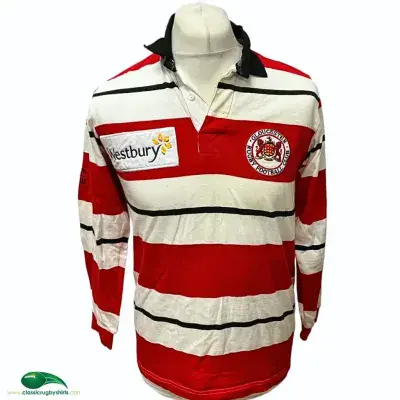 1996 1997 Gloucester Rugby Shirt Small